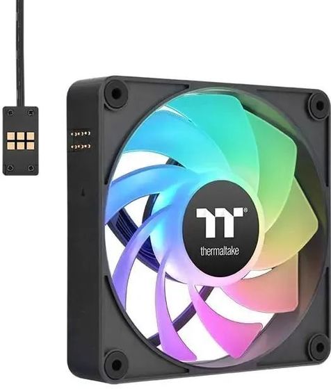 Вентилятор Thermaltake CT120 EX Sync ARGB черный 122мм LED 2000об/мин 4-pin (CL-F181-PL12SW-A)