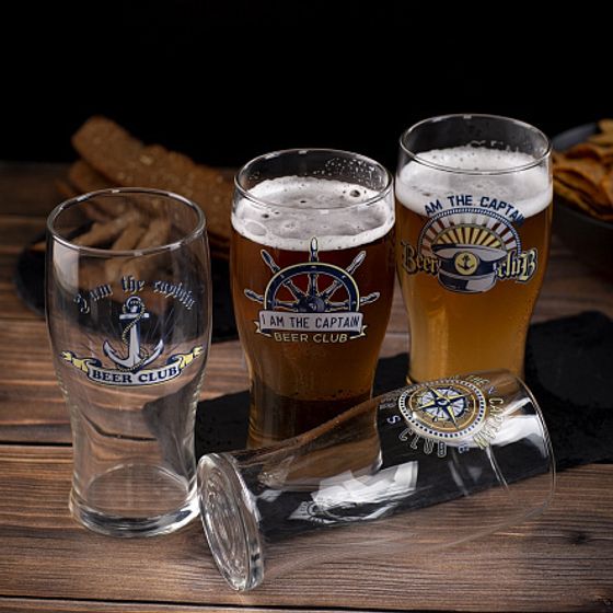 Стакан для пива ТЮЛИП Капитан 570мл