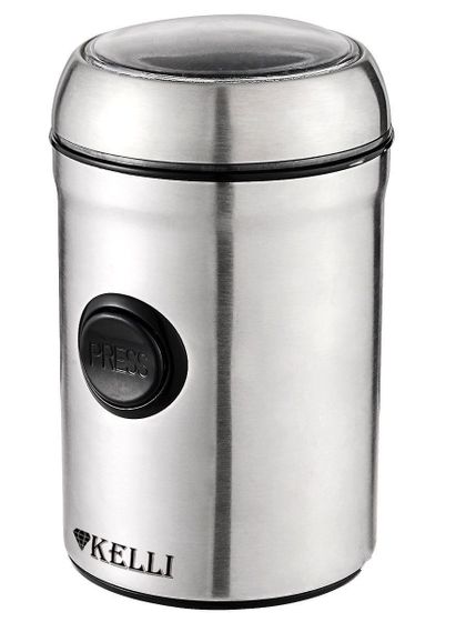 Кофемолка Kelli KL-5116 600Вт серебристый