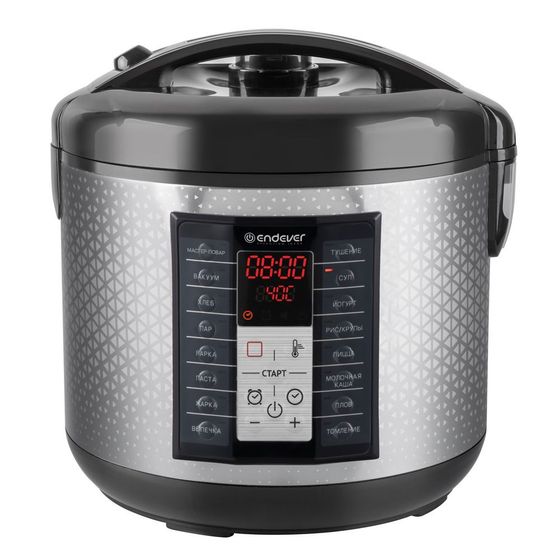 Мультиварка Endever Vita-122 5л 1000Вт черный/стальной