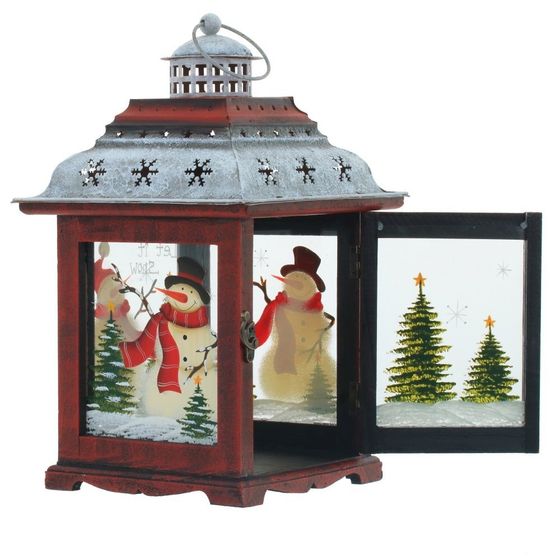 Фигурка декоративная &quot;Фонарик&quot;, L21 W21 H38,5 см