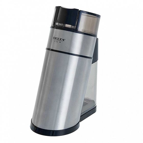 Кофемолка Delta LUX DL-086К 250Вт серебристый