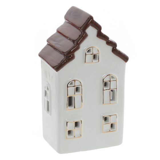 Изделие декоративное &quot;Домик&quot; с подсветкой (LR44x2), L, L7,5 W5,5 H14 см, 2в.