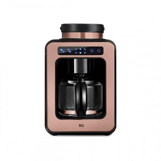 Кофеварка капельная BQ CM7000 600Вт розовое золото/черный