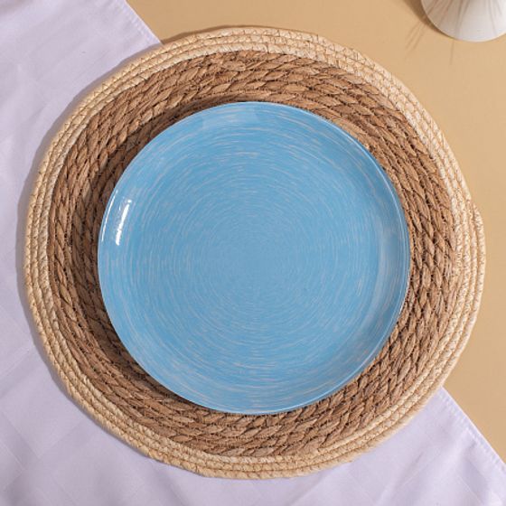 Тарелка обеденная БРАШМАНИЯ ЛАЙТ БЛЮ 26см