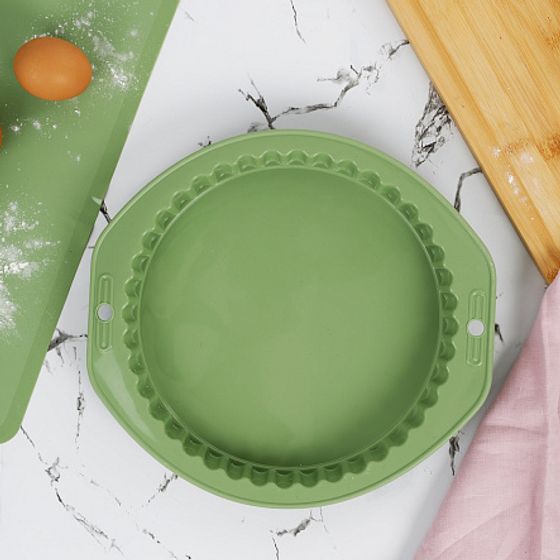 Форма для пирога OLIVE 27х29см с волнистым краем