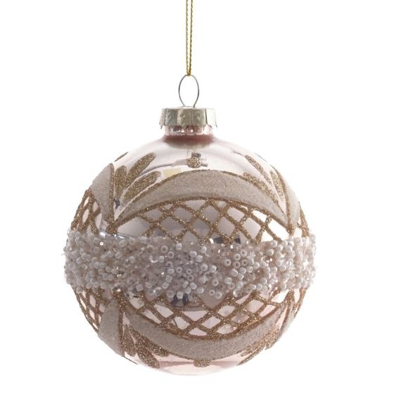 Украшение новогоднее "Шар", L8 W8 H9 см, 2в.