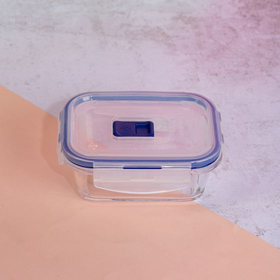 Контейнер стеклянный PUREBOX ACTIVE прямоугольный 380мл