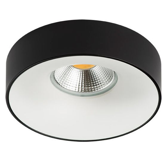 L01002027 Светильник LEVIGO MR16/HP16 БЕЛЫЙ/ЧЕРНЫЙ МАТОВЫЙ (010020+510027)