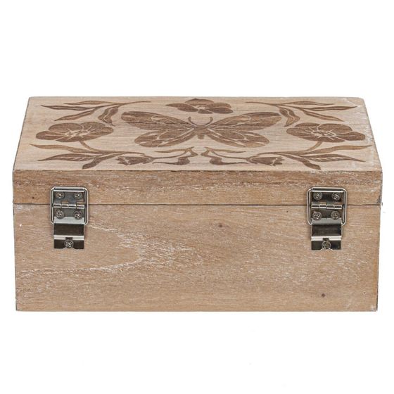 Набор из 2-х шкатулок, L20 W13 H8,5 см