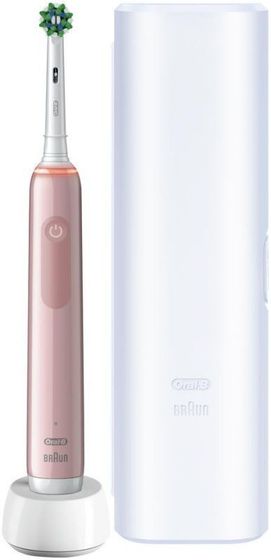 Зубная щетка электрическая Oral-B IO3 BRUSH розовый