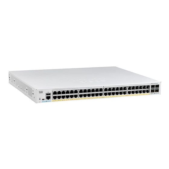Коммутатор Cisco Catalyst C1000-48T-4X-L (L2) 48x1Гбит/с 4SFP+ управляемый