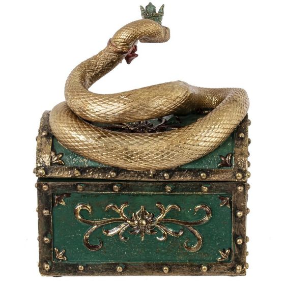 Шкатулка &quot;Змея&quot;, L14 W9 H17 см