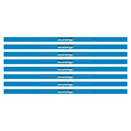 Наклейка-молдинг широкий &quot;SIDE GUARD&quot;, синий, 100 х 4 х 0,1 см, комплект 8 шт