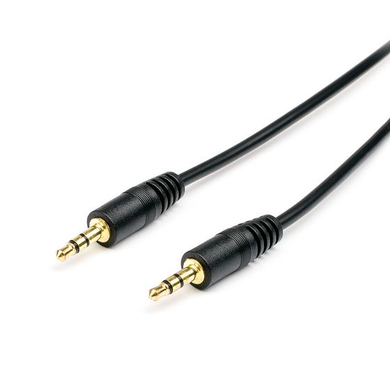 Кабель Atcom Jack3.5 &amp;lt;-&amp;gt; Jack3.5 1м черный (AT1007)