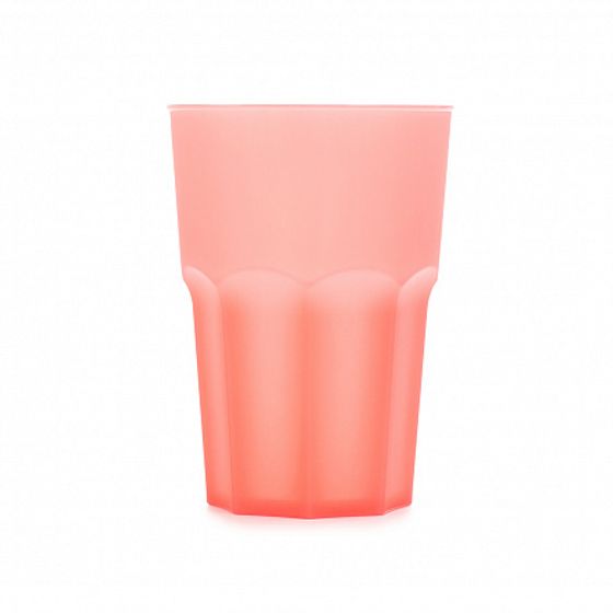 Стакан GLASSY 480мл микс цветов