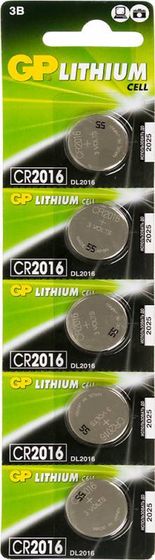 Батарейка GP Lithium CR2016 блистер (5шт)