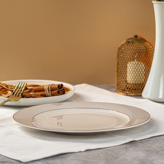 Тарелка обеденная MOONLIGHT 25см