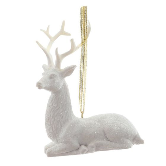Фигурка декоративная подвесная &quot;Олень&quot;, L8 W3 H10 см