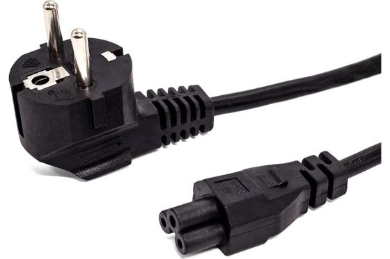 Кабель питания Filum Schuko CEE 7/7-IEC 60320 C5 3м черный (FL-PC10-EU-C5-3M)