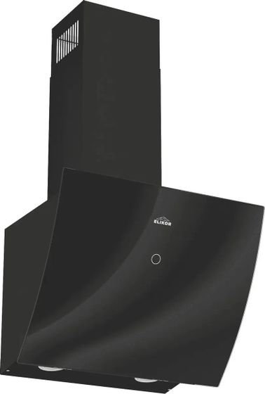 Вытяжка каминная Elikor Wave BK 50 черный управление: сенсорное (1 мотор) (243077)
