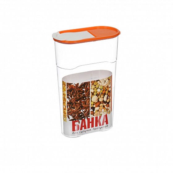 Банка ЛЮКС 2.3л для сыпучих продуктов