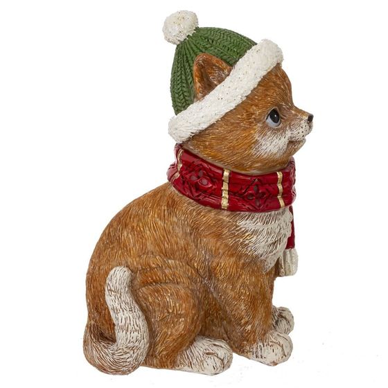 Фигурка декоративная &quot;Котёнок&quot;, L11 W8 H17 см