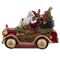 Фигурка декоративная &quot;Дед Мороз на машине&quot; с подсвет (2xAA н/п), L25 W12 H16 см
