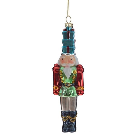 Украшение новогоднее &quot;Солдатик&quot;, L5 W3 H18 см, 3в.