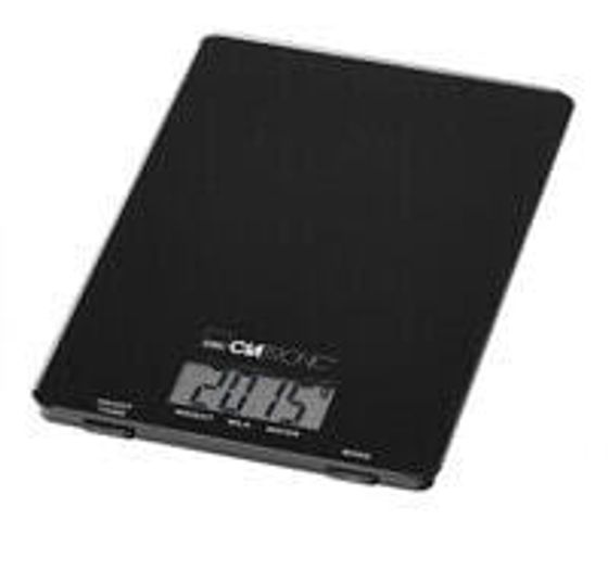 Кухонные весы CLATRONIC Electronic kitchen scale KW 3626 Black Glass Countertop