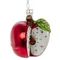 Украшение новогоднее "Яблоко", L7 W6 H10 см