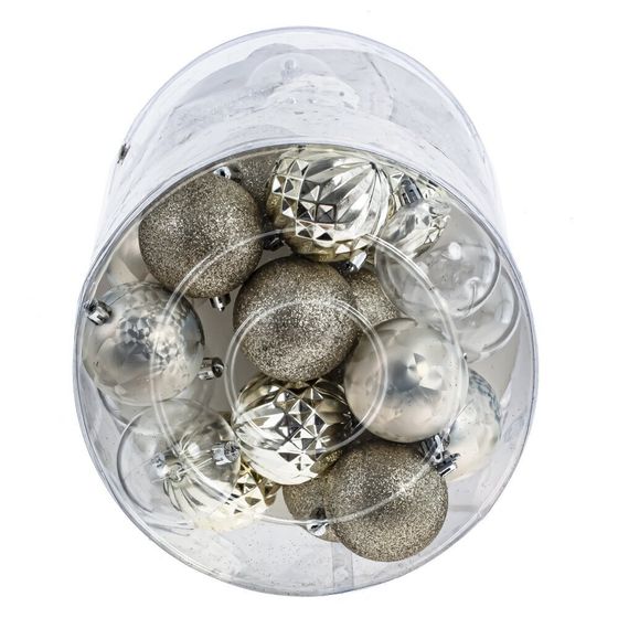 Набор из 56шт Украшение новогоднее &quot;Шар&quot;, L21 W21 H37 см
