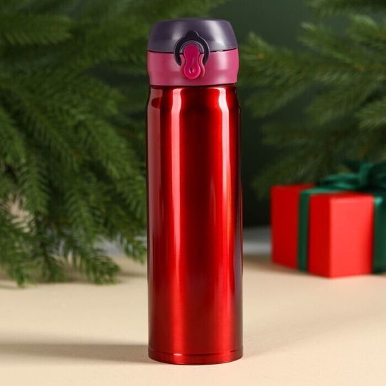 !09 Термос 500 мл. цвет красный