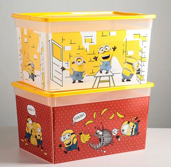 Коробка 16л Миньоны
