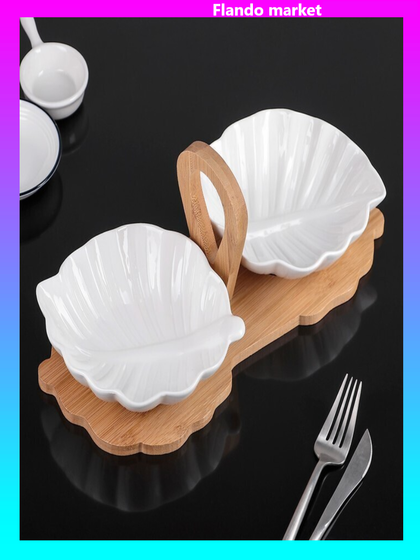 !09 Чайная пара «Эстет», чашка 220 мл, деревянное блюдце