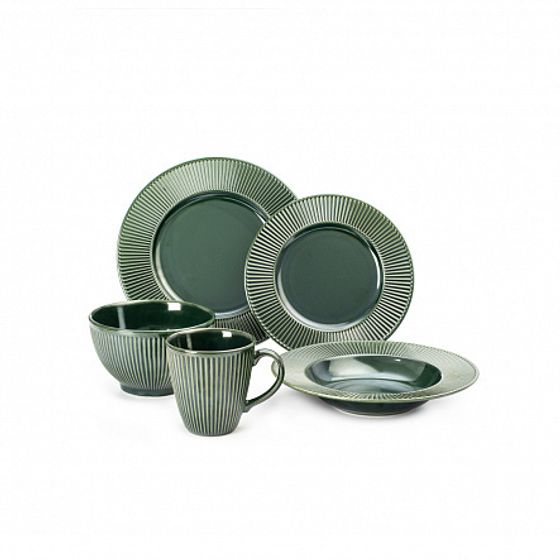 Тарелка десертная EMERALD GREEN 22см