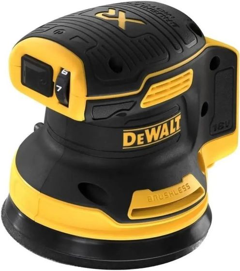 Эксцентриковая шлифмашина аккум. DeWalt DCW210N 18В d=125мм