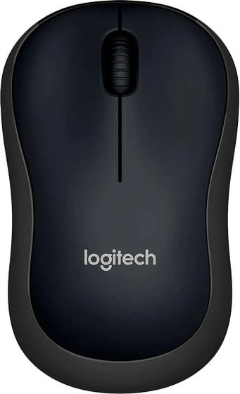 Мышь Logitech B220 черная оптическая беспров. (1000dpi) (910-005553)