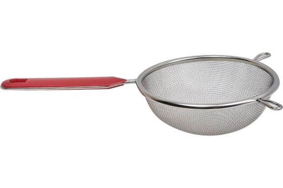 Дуршлаг Mallony Tagliatelle 0.3л 14см нерж.сталь серебристый/красный (985503)