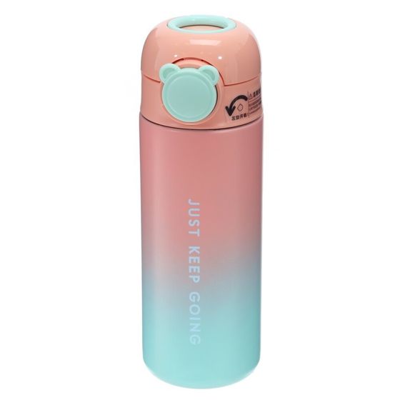 Термос, 500 мл, L7 W7 H21 см, дизайн микс