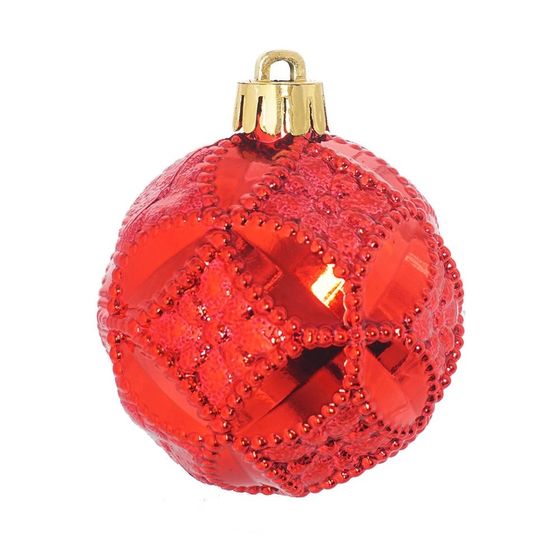Набор из 30шт Украшение новогоднее "Шар", D 6 см, L16 W16 H31,5 см