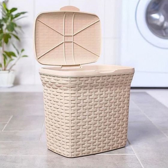 Контейнер для стирального порошка Ротанг 10л ЛАТТЕ