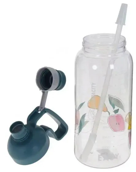 !09 Бутылка, 2000 мл, 14*10*31 см 1 шт дизайн микс