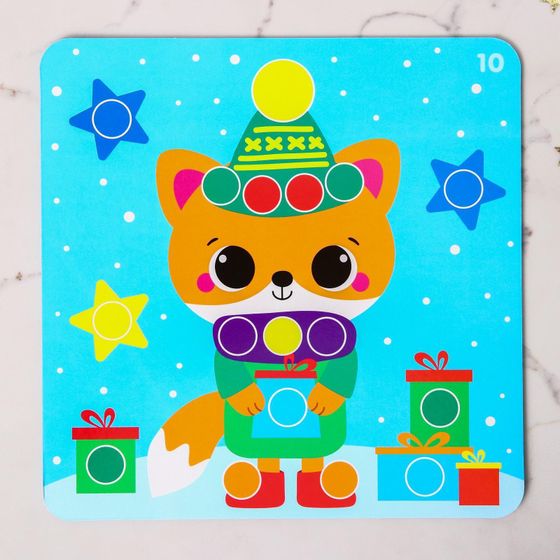 Детская игра "Разложи по цветам"