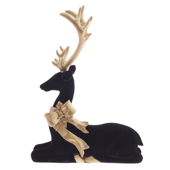 Фигурка декоративная &quot;Олень&quot;, L27,5 W13 H37,5 см