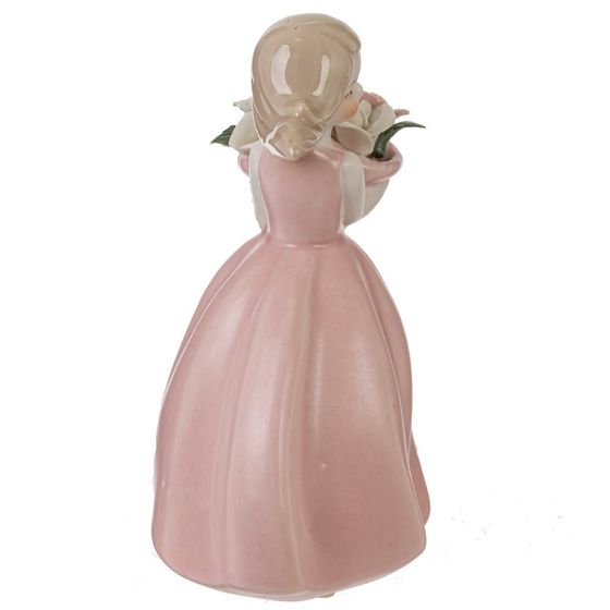 Фигурка декоративная &quot;Девочка с цветами&quot;, Д9 Ш8 В14 см