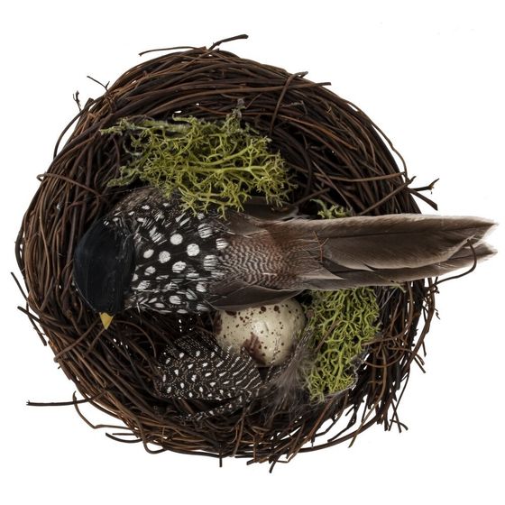 Набор из 2-х изделий декоративных &quot;Пасхальная композиция&quot;, L19,5 W12 H5 см