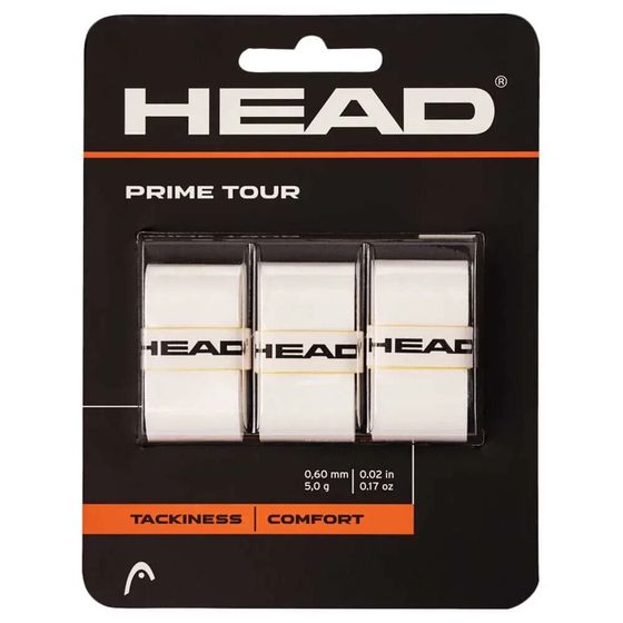 HEAD RACKET Prime Tour Tennis Overgrip 3 units