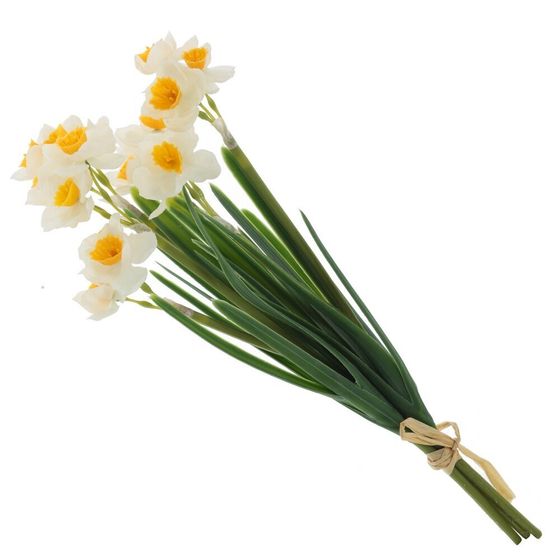 Цветы искусственные &quot;Букет Нарциссов&quot;, L14 W14 H30 см