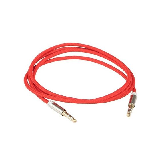 Кабель AUX AURA RCA-J10R, красный, 1 м